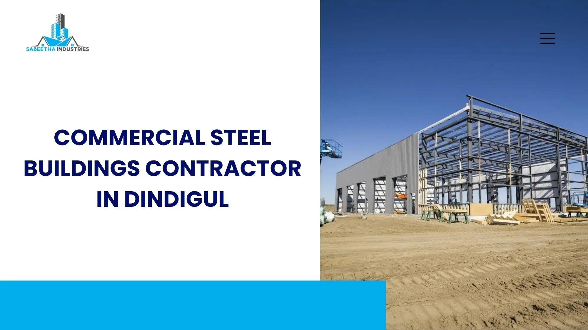 commercial steel buildings contractor in dindigul